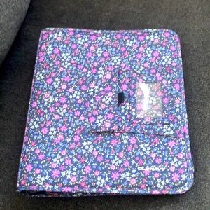 Old Navy Flower Zipper Binder